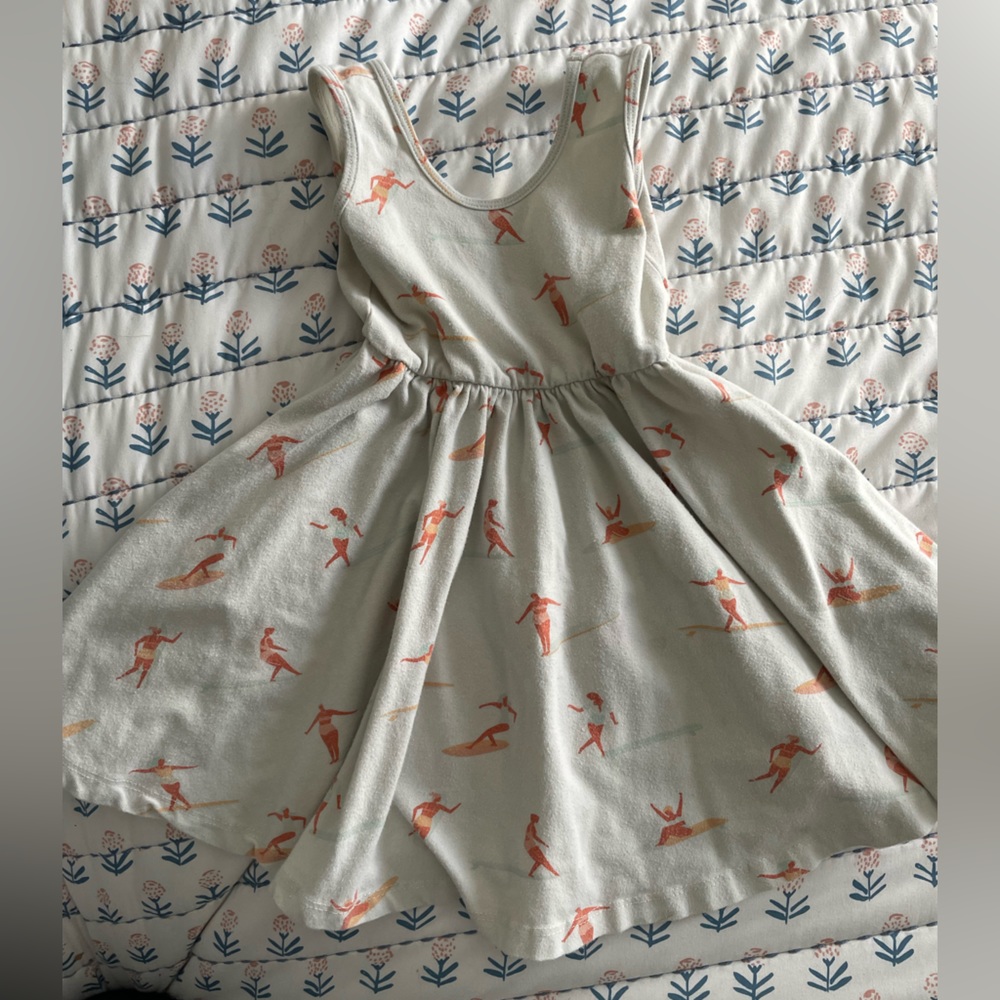 Alice and Ames size 3t dress. Cute surfer girl print.